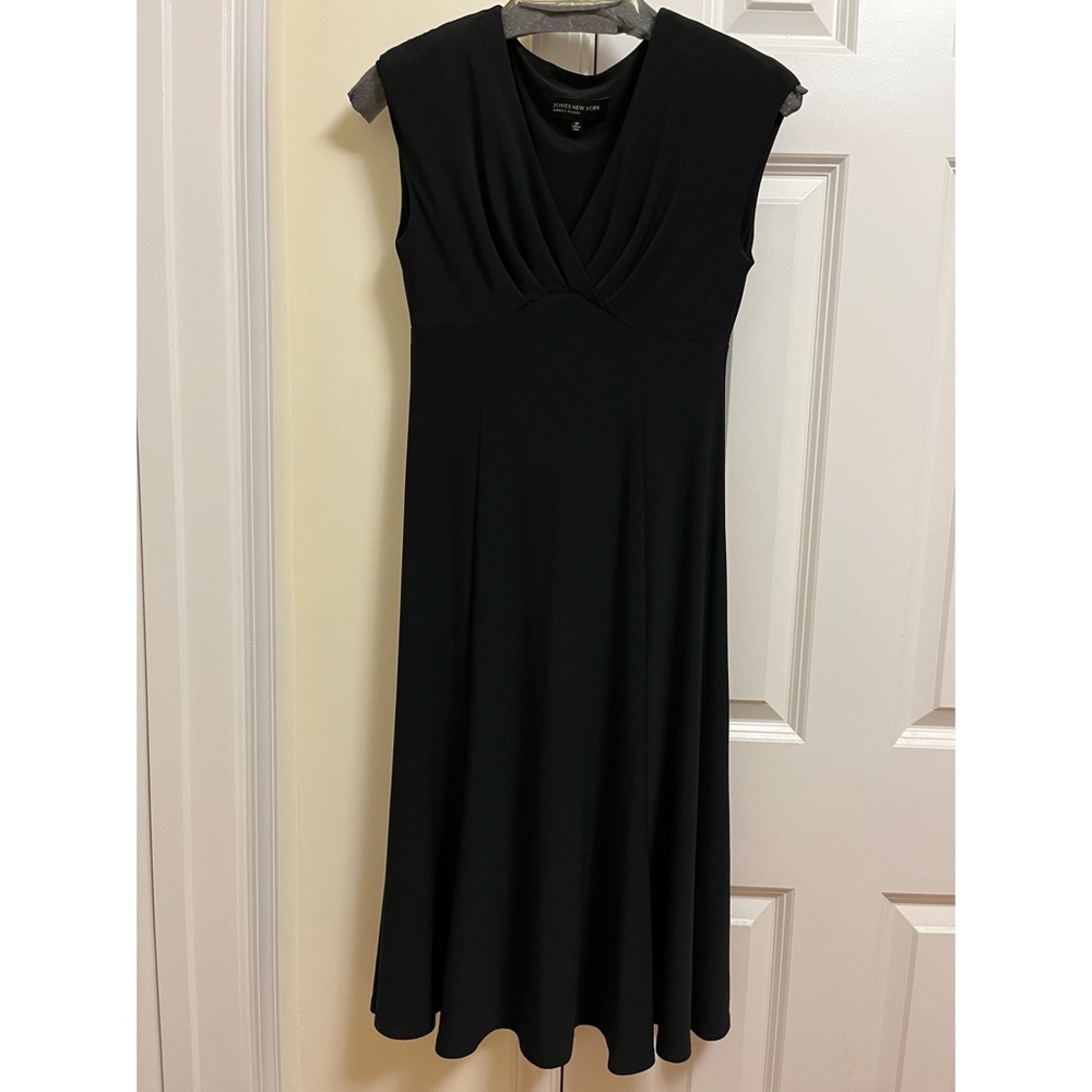 Jones New York- Black Professional Dress, sz 2P
